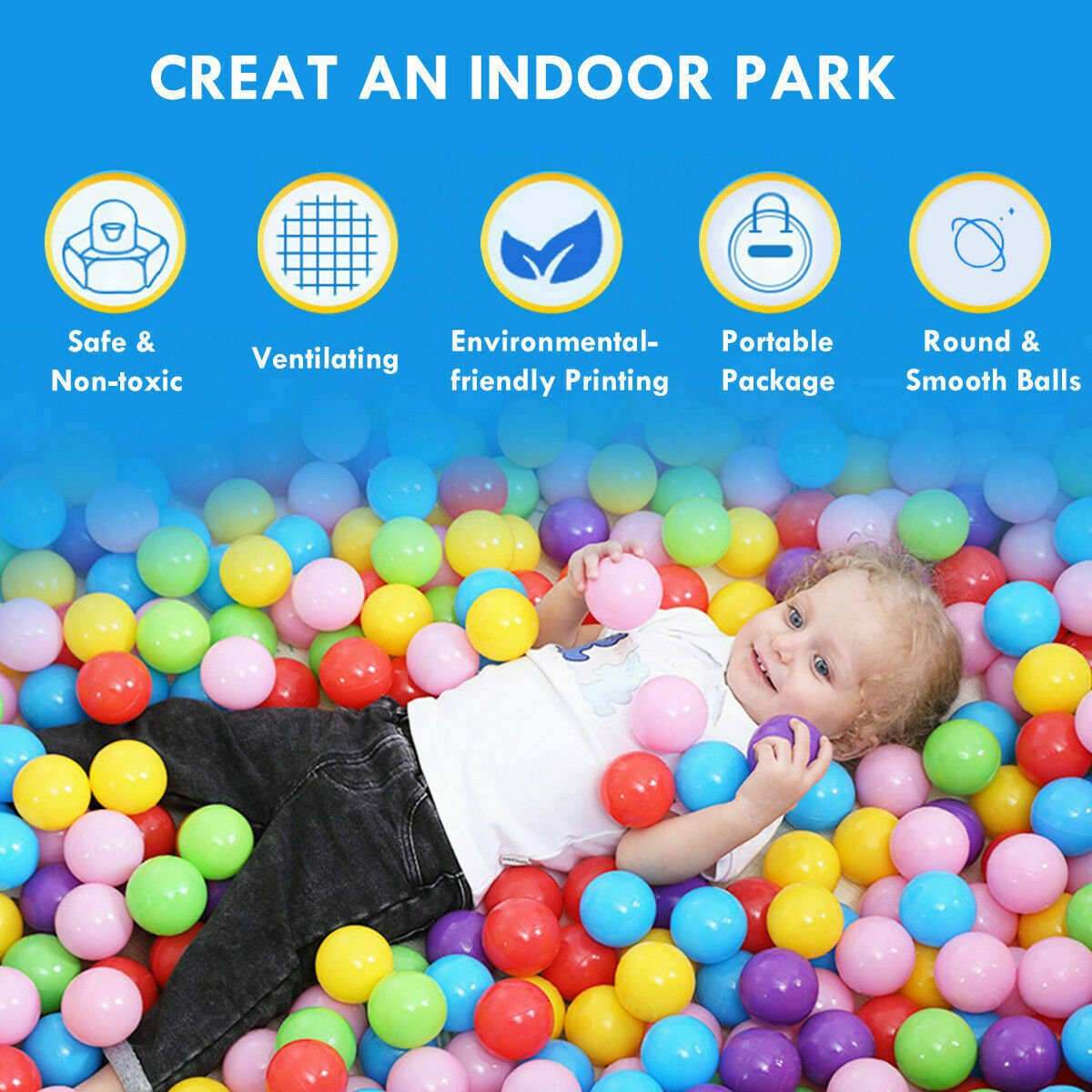 Pink Portable Kid Play House Play Tent with 100 Balls view 8