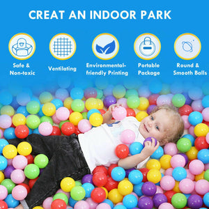 Pink Portable Kid Play House Play Tent with 100 Balls view 8