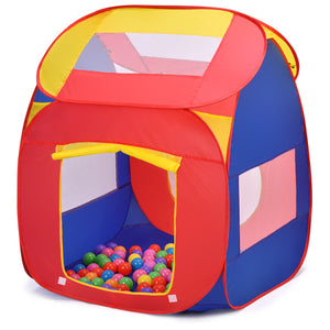 Portable Kid Play House Toy Tent with 100 Balls view 6