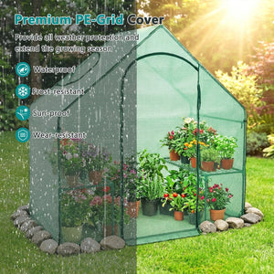 Portable Outdoor Warm House with PE Cover and Roll-up Zippered Door view 7