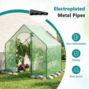 Portable Outdoor Warm House with PE Cover and Roll-up Zippered Door view 9