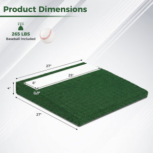 Portable Pitching Mound with Baseball Pitching EVA Carry Handle view 5