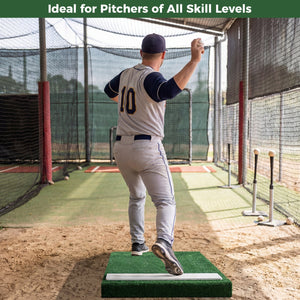 Portable Pitching Mound with Baseball Pitching EVA Carry Handle view 6