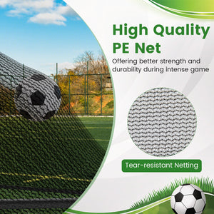 Portable POP Up Toddler Soccer Net with Metal Frame-L view 6
