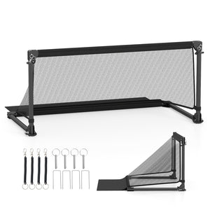 Portable POP Up Toddler Soccer Net with Metal Frame-S