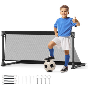 Portable POP Up Toddler Soccer Net with Metal Frame-S view 4
