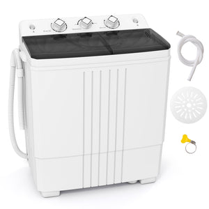 Portable Washing Machine for Dorms and Apartment-Black
