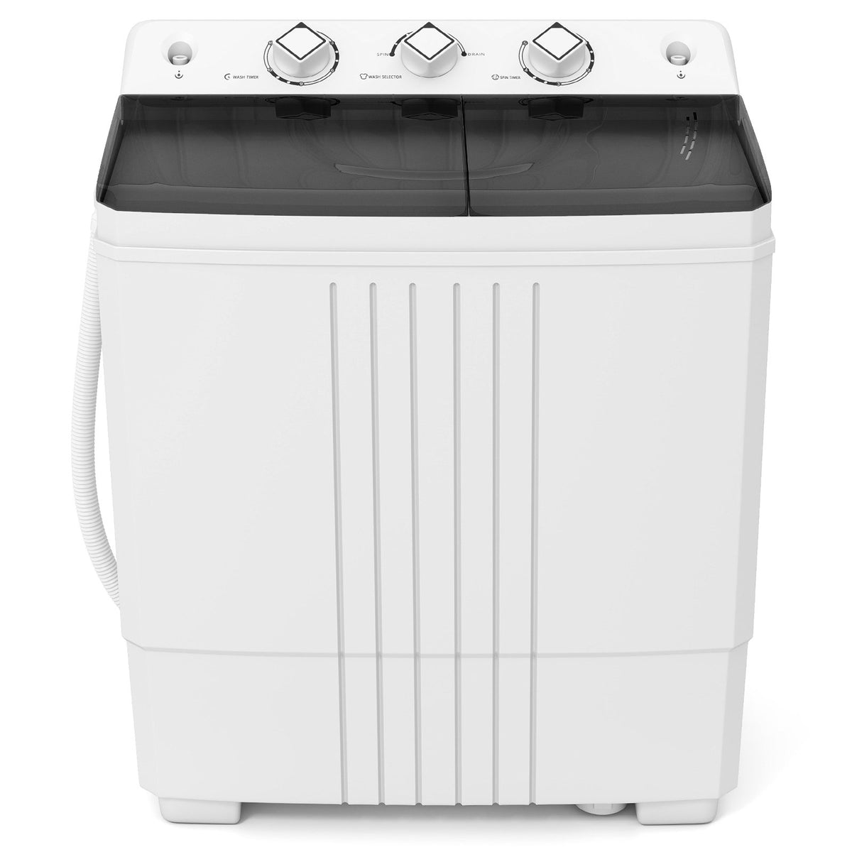 Portable Washing Machine for Dorms and Apartment-Black view 4