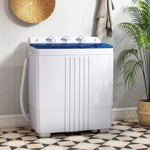 Portable Washing Machine for Dorms and Apartment-Blue view 6