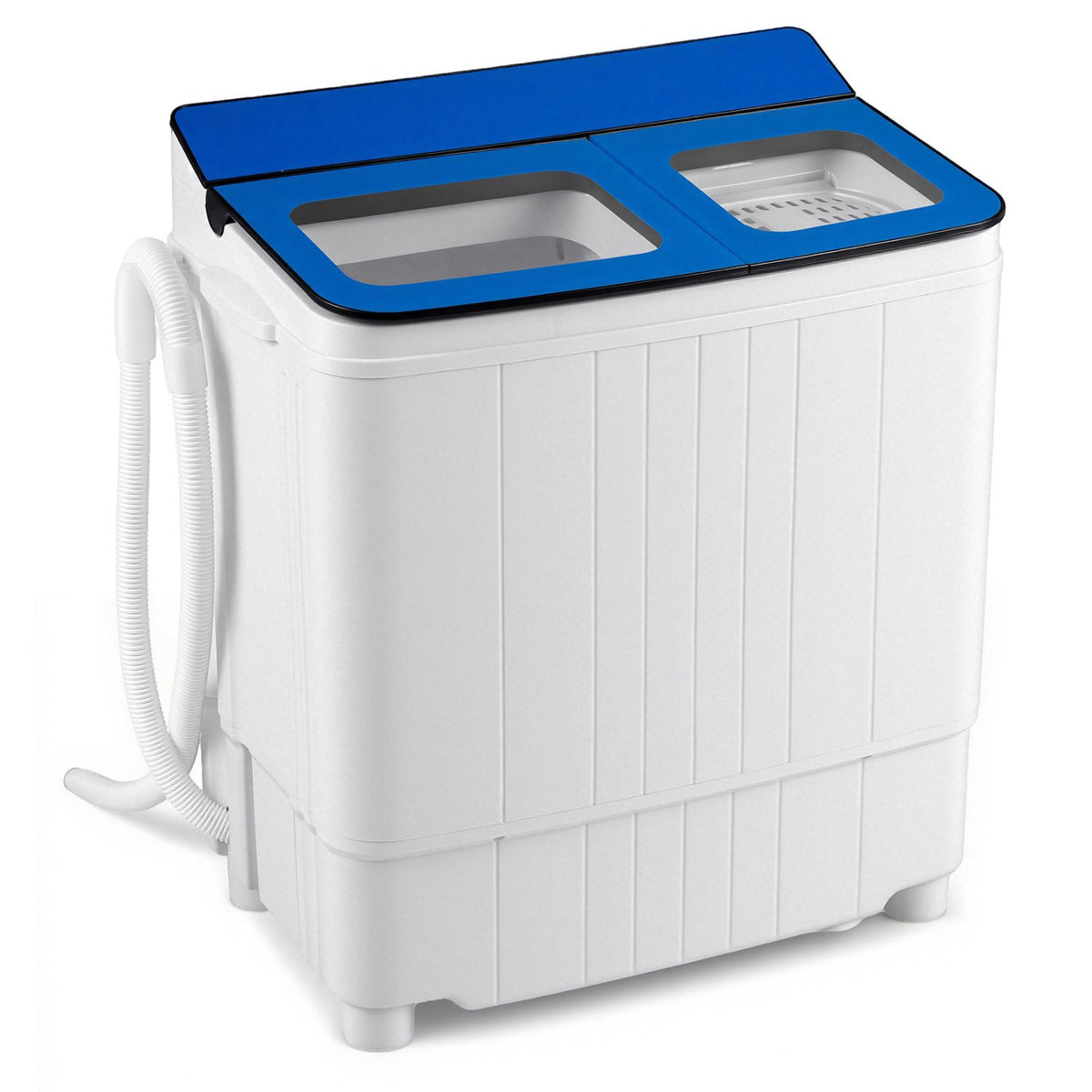 Portable Washing Machine with 18 LBS Washer and 8 LBS Spinner Combo-Blue view 10