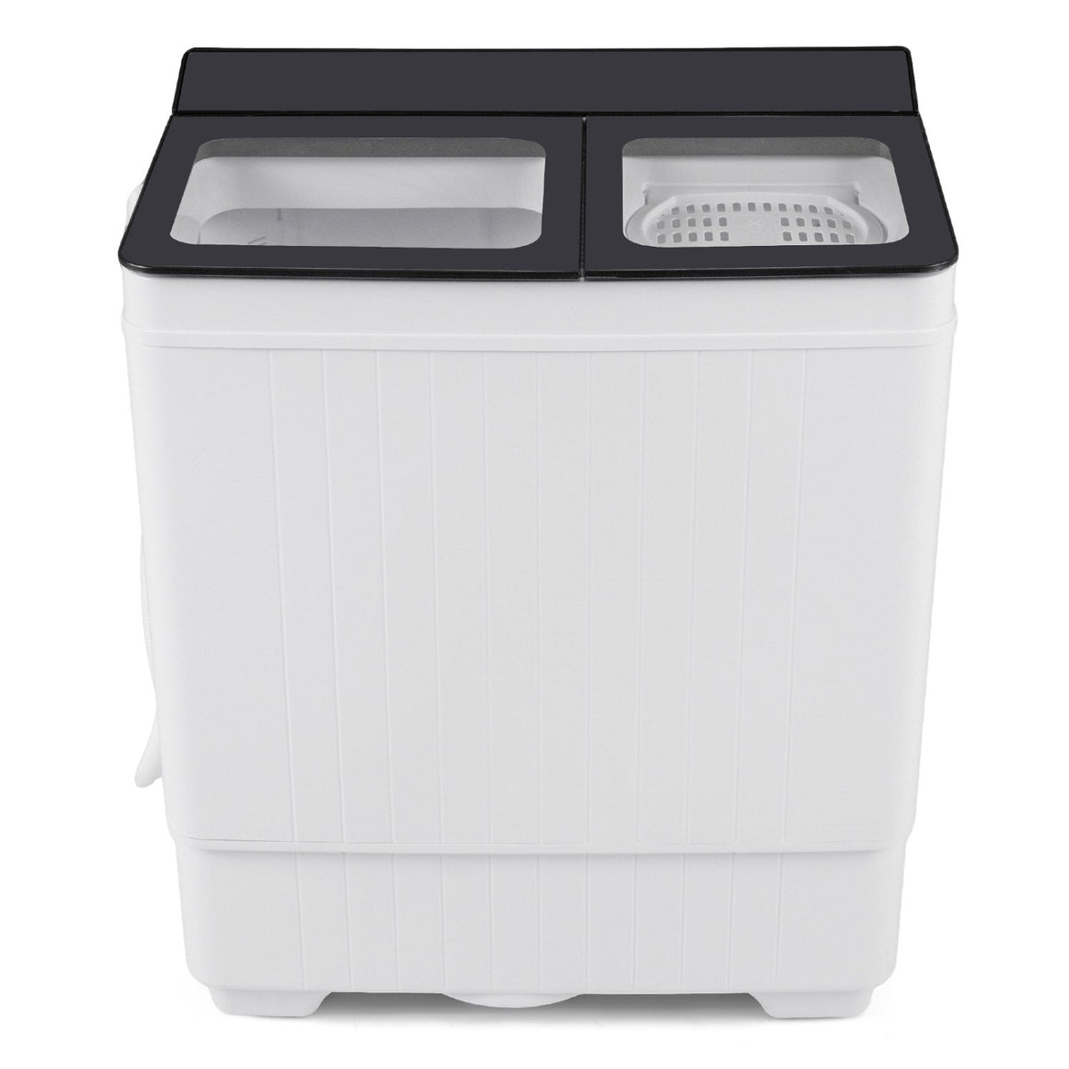 Portable Washing Machine with 18 LBS Washer and 8 LBS Spinner Combo-Gray view 4