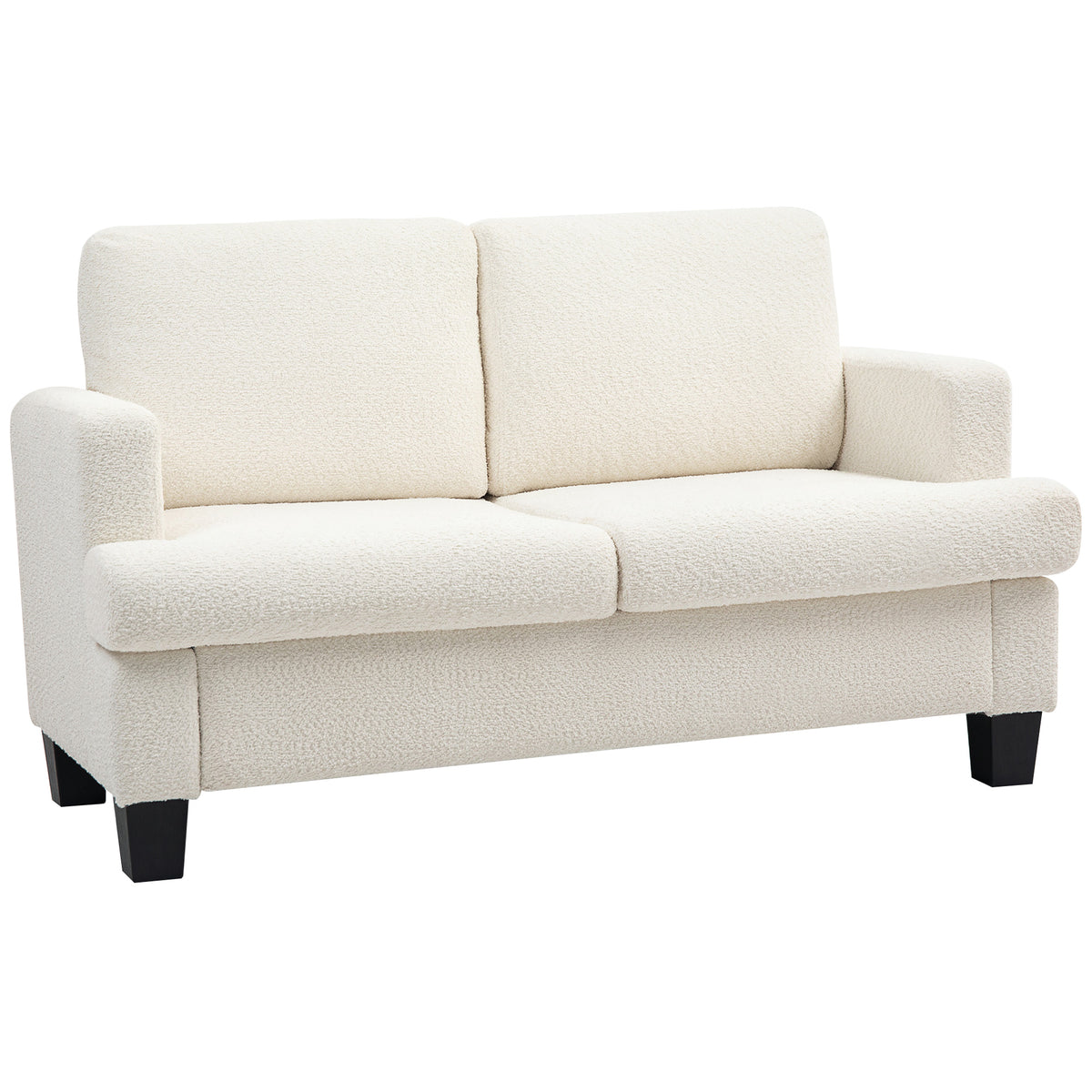 54.3" Loveseat Sofa, 2 Seater Sofa with Removable Cushions – view 8