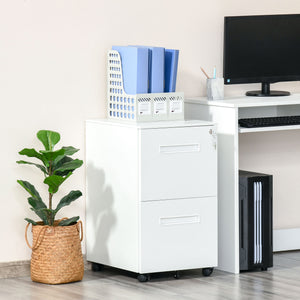 File Cabinet, Vertical Filing Cabinet with Adjustable Partition for A4 Letter Size, Lockable for Office – view 14
