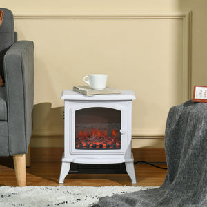 Electric Fireplace Heater, Freestanding Fireplace Stove with Realistic Flame Effect – view 14