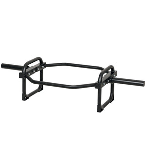 Soozier Trap Bar, Olympic Deadlifting Bar, 2" Hex Barbell Bar for Deadlifts and Shrugs, 660 lbs Capacity, Black