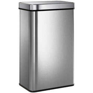 13.2 Gallon Sensor Can, Automatic Garbage Can with Soft-Close Lid, Fingerprint-Proof Stainless Steel, Silver – view 8