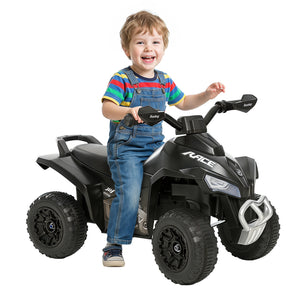 Aosom No Power Baby Ride on Toy for Toddler, Kids Ride on Car Foot to Floor Sliding 4 Wheels  with Music, Lightening, for 18-36 Months