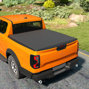 6.5'' Soft Tri-Fold Truck Bed Tonneau Cover for 6.4 ft Bed, Truck Bed Cover with Seal Strip, Black – view 21