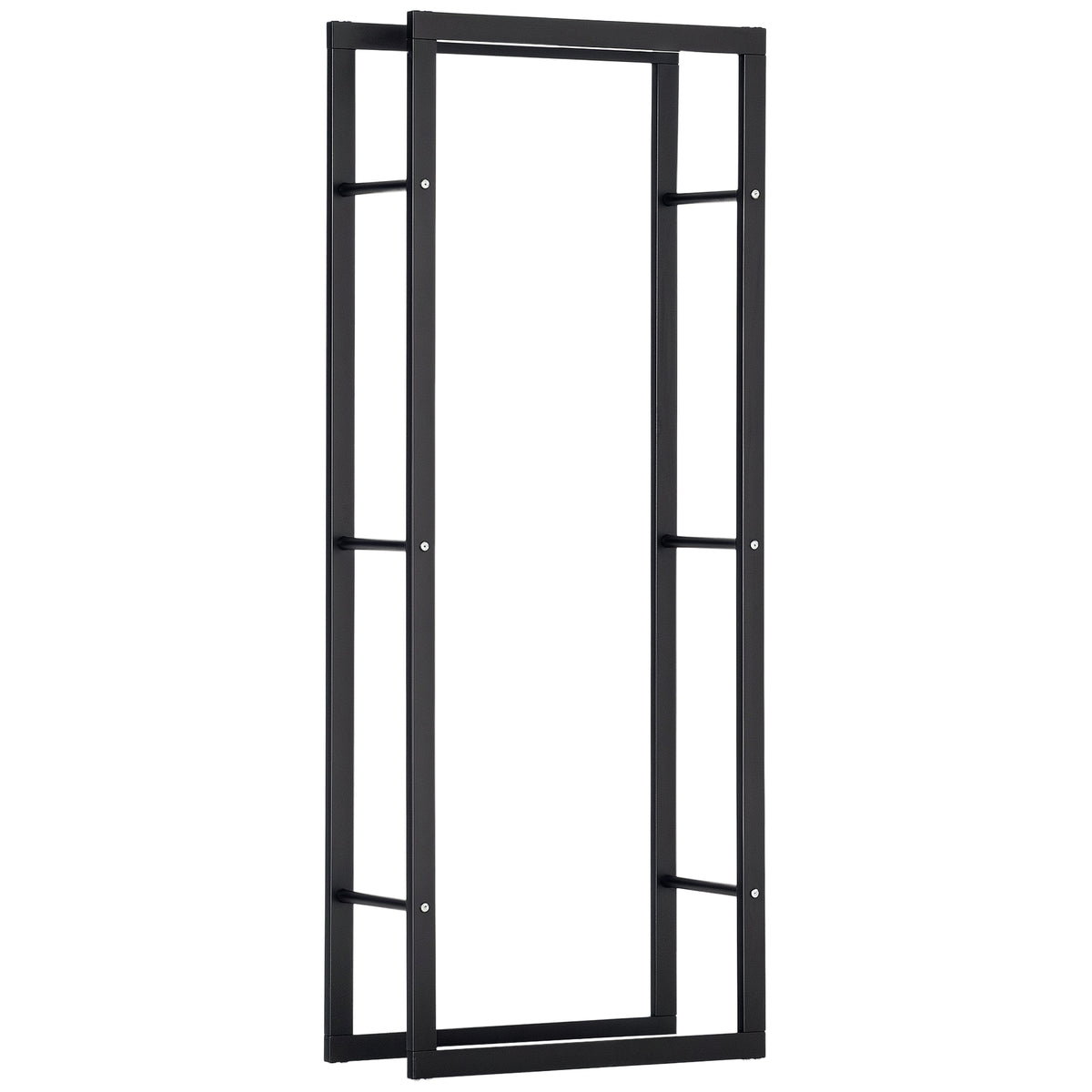15.7" x 9.8" x 39.4" Firewood Rack Outdoor, Log Holder Fireplace Storage Rack with Handles and 220 lbs. – view 22