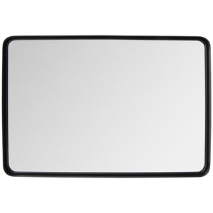 Rectangular Wall Mount Bathroom Mirror with Solid Steel Frame-L