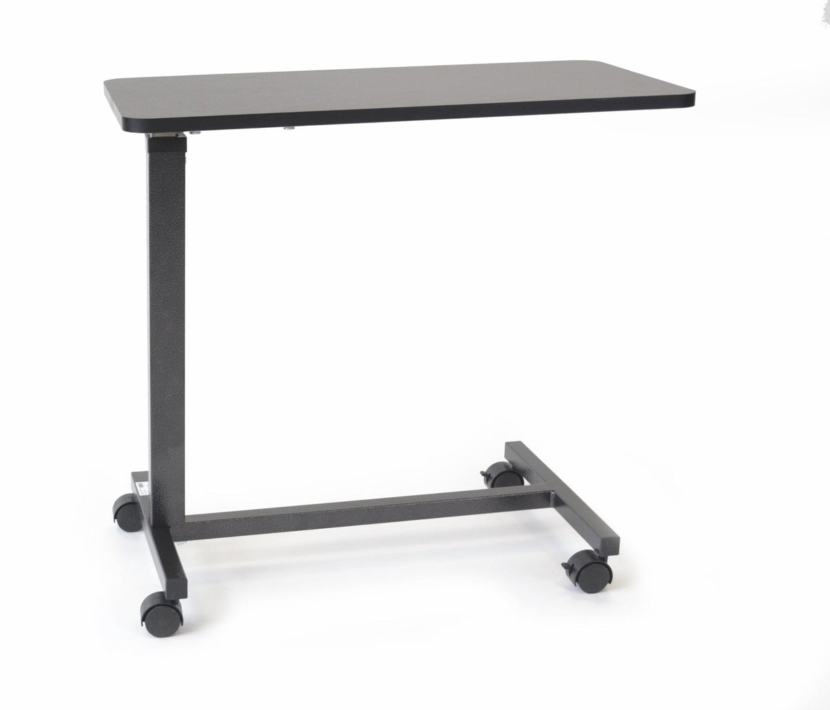 Roscoe Non-Tilting Overbed Table, 15" x 30" Top, 28-45"