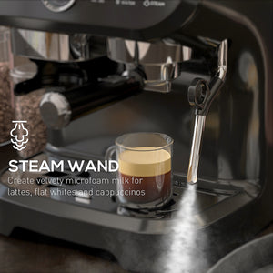 Espresso Machine, 15 Bar Barista Coffee Maker with Milk Frother, Fast Heating, Grinder for Espresso, Latte, Cappuccino