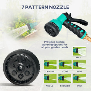 1/2 in x 100ft Wall Mounted Garden Hose Reel, Retractable Water Hose Reel with Auto Rewind, Any Length Lock, Black