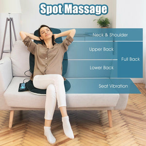 Seat Cushion Massager with Heat and 6 Vibration Motors for Home view 5