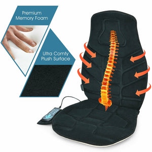 Seat Cushion Massager with Heat and 6 Vibration Motors for Home view 9