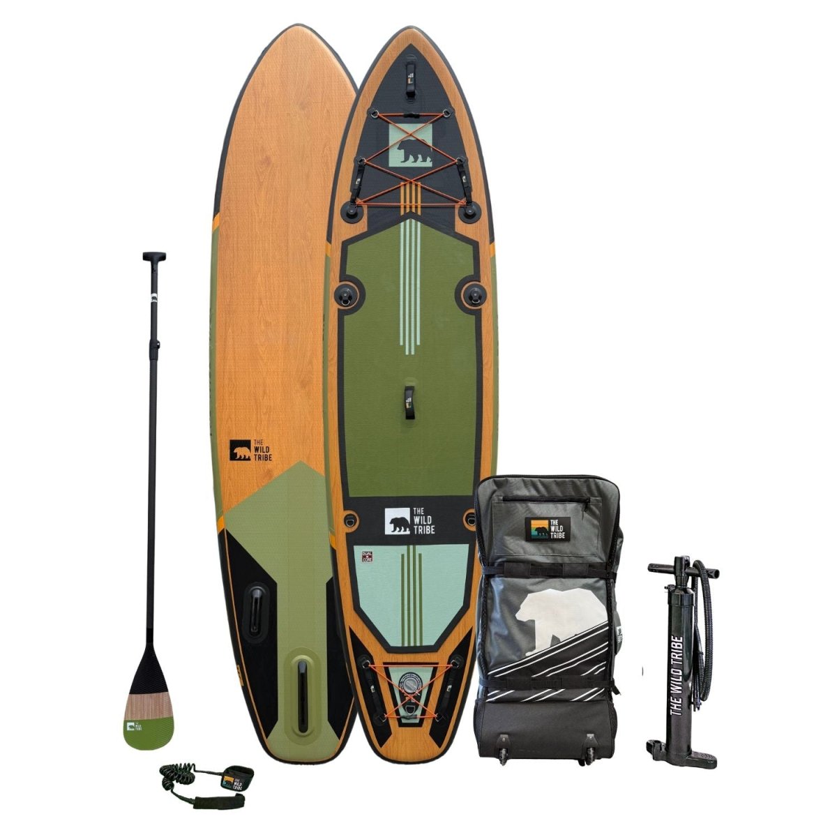 Sequoia XL 11' Inflatable Paddleboard, 425 lb Capacity | The Wild Tribe