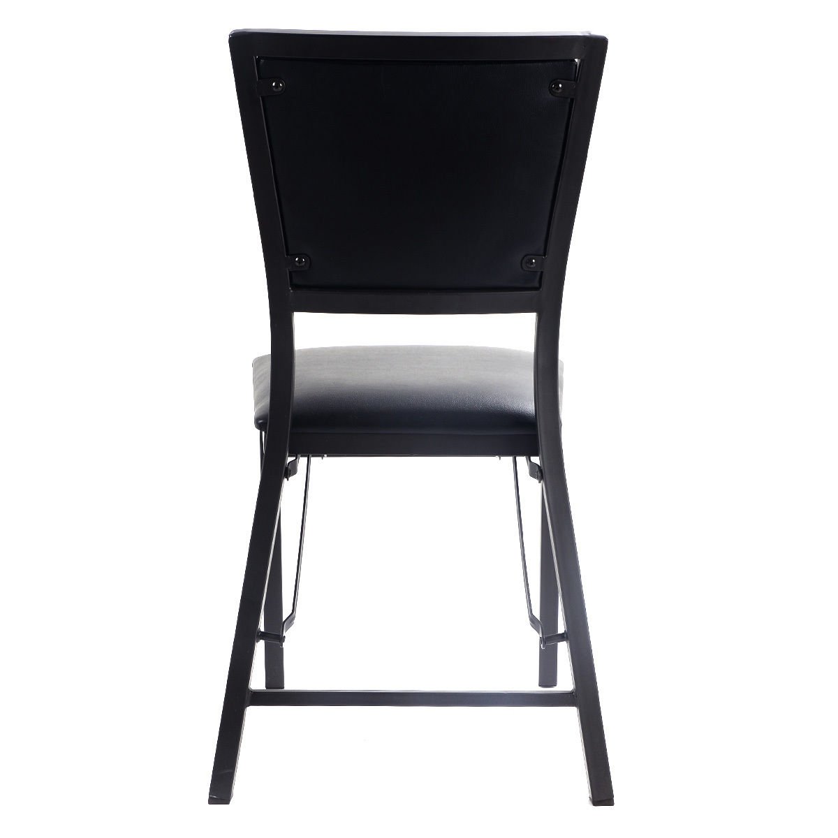 Set of 2 Metal Folding Dining Chair with Space Saving Design view 9