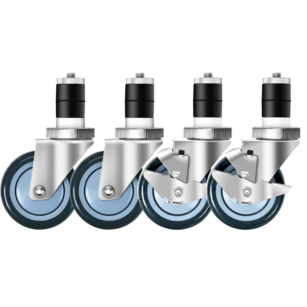 Set of 4 Swivel Caster Wheel with Brake view 6
