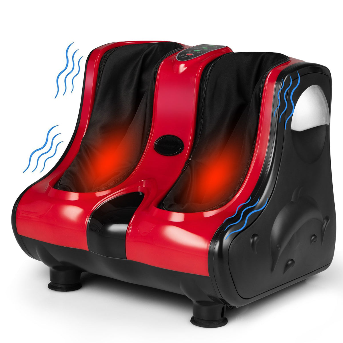 Shiatsu Kneading Rolling Vibration Heating Foot Massager view 4