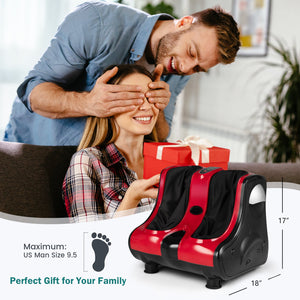Shiatsu Kneading Rolling Vibration Heating Foot Massager view 5