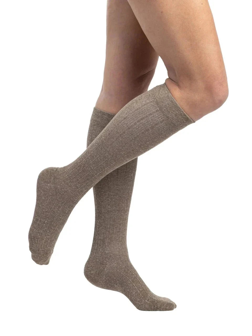 Sigvaris 150 Linen 15-20 mmHg Knee High Closed Toe for Women