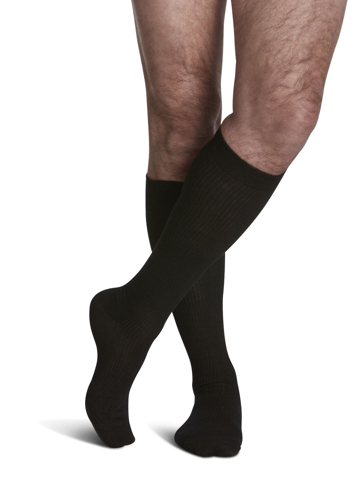 Sigvaris 180 Traveno 15-20 mmHg Knee High Closed Toe for Men