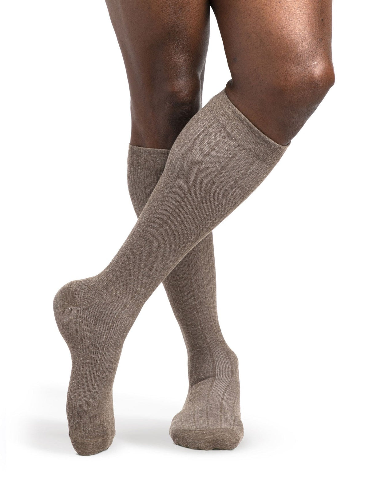 Sigvaris 190 Linen 15-20 mmHg Knee High Closed Toe for Men
