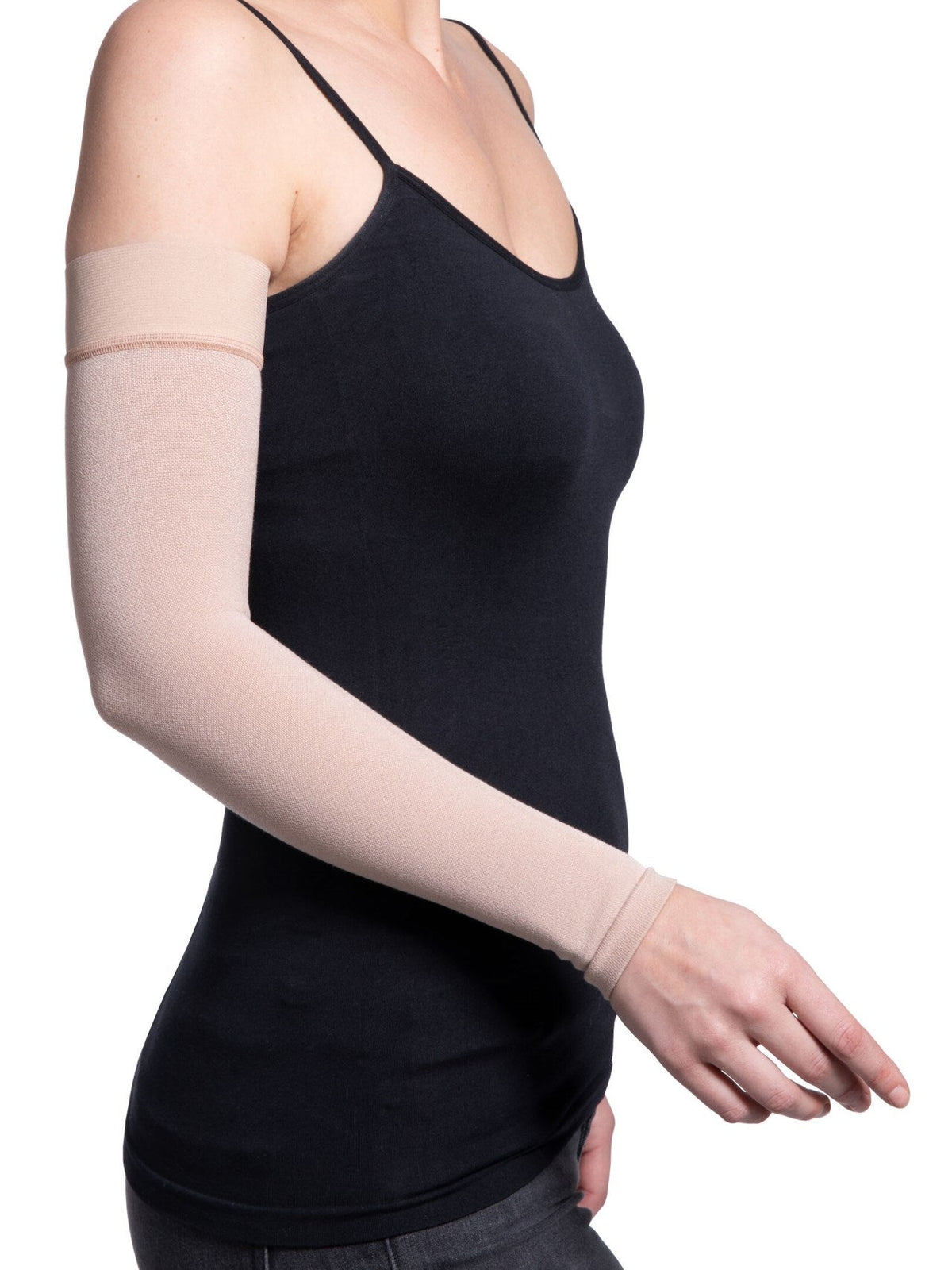 Sigvaris 910 Spec Advance Armsleeve, 15-20 mmHg, Grip Top