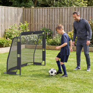 Soccer Goal Set for Backyard 6 ft x 4 ft Metal Frame Goal Post with Net and Anchoring System view 6