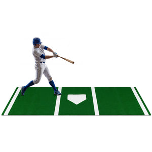 Softball Pitching Mat 10 x 3 Feet Softball Training Aid-Green view 3