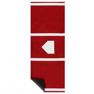 Softball Pitching Mat 10 x 3 Feet Softball Training Aid-Red view 5