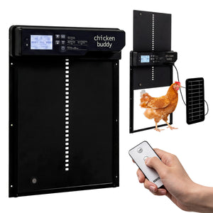 Solar Powered Automatic Chicken Coop Door view 3