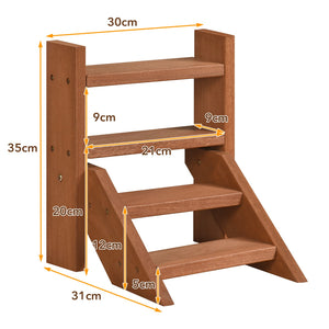 Solid Wood Plant Stand for Flowerpots and Succulents view 4