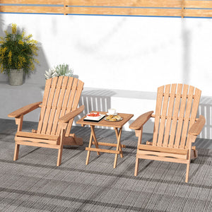 Square Patio Folding Table Indonesia Teak Wood with Slatted Tabletop Portable for Picnic view 3