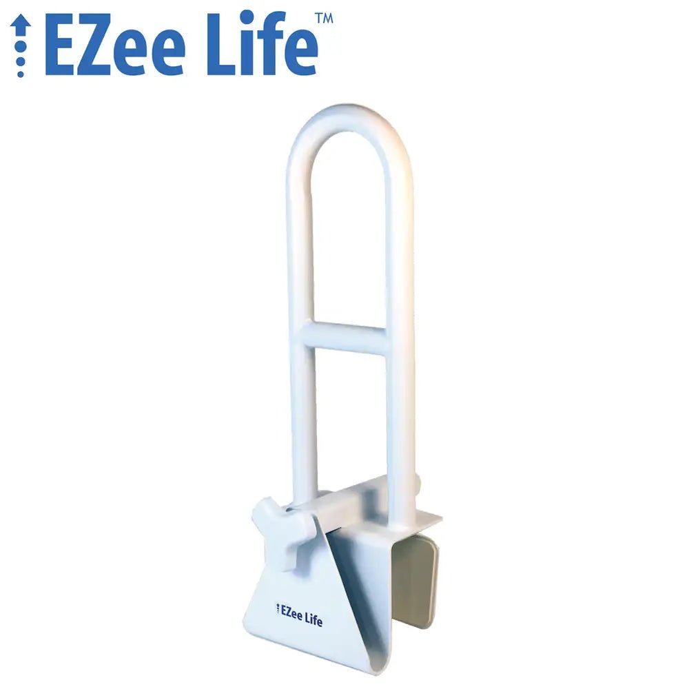 EZee Life CH2039 Steel Clamp-On Tub Bar, Dual Grip