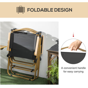 Camping Chair, Lightweight Folding Chair, Portable Armchair, Excellent for Festivals, Fishing, Khaki – view 18