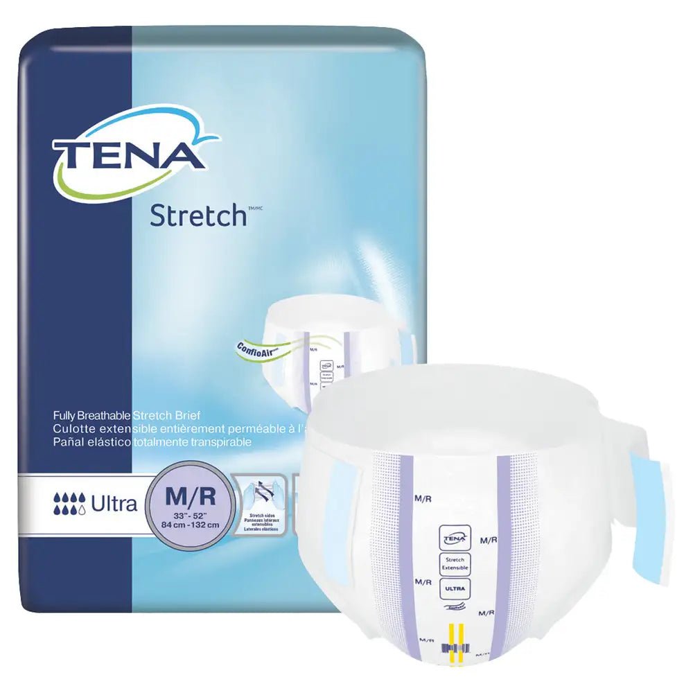TENA ProSkin Stretch Ultra Briefs, Heavy Absorbency