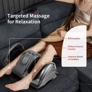 Therapeutic Shiatsu Foot Massager with High Intensity Rollers-Gray view 9