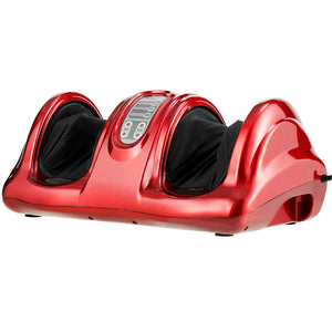 Therapeutic Shiatsu Foot Massager with High Intensity Rollers-Wine view 3