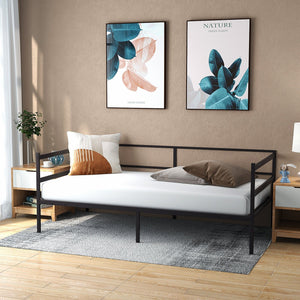 Twin Size Metal Daybed Frame for Living Room Bedroom view 7
